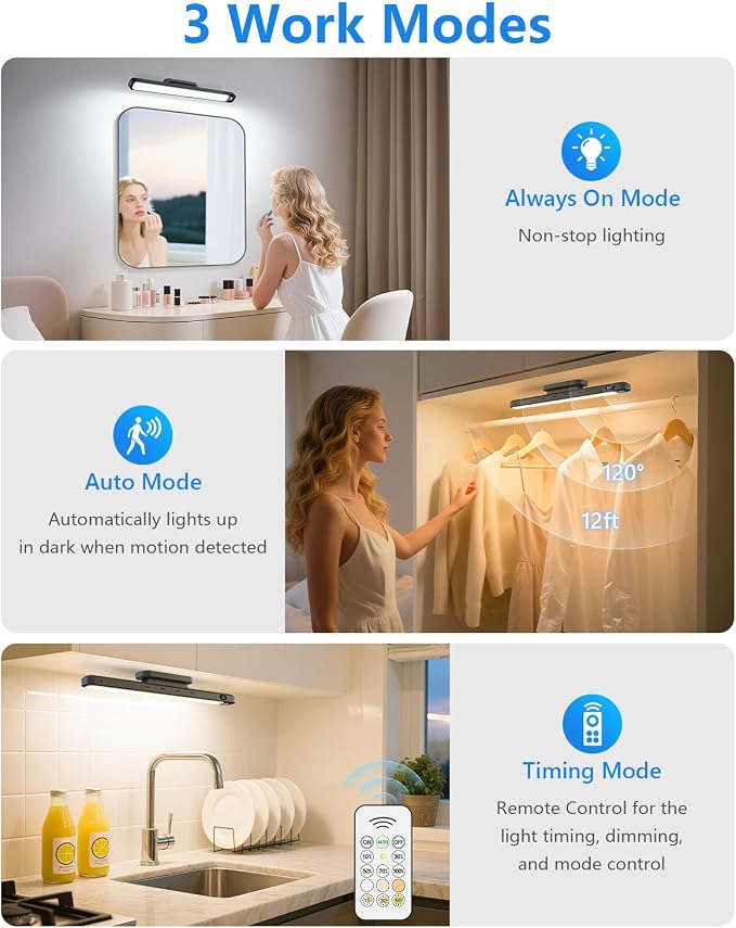 Ferswe 5W Motion Sensor LED Light Bar - Image 3