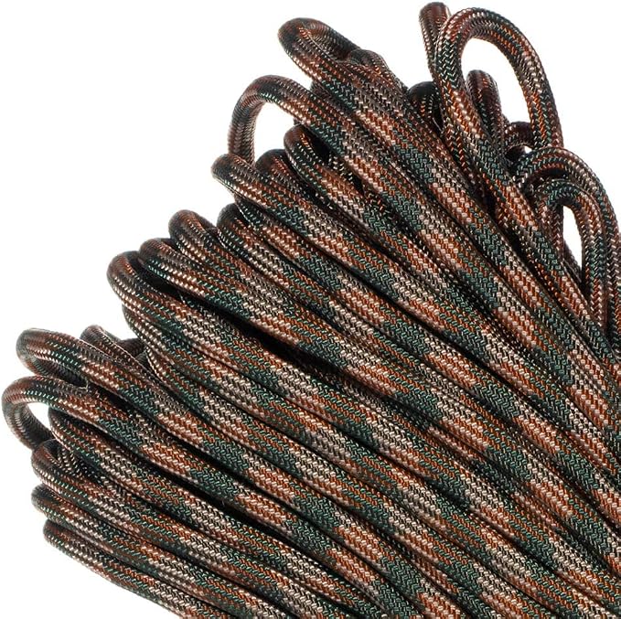 Paracord Planet 550lb Commercial Grade Paracord – 7 Strand Type III Nylon by ParacordPlanet