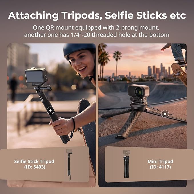 SmallRig Action 6 / Nano Magnetic Quick-Release Adapter Mount - Image 4