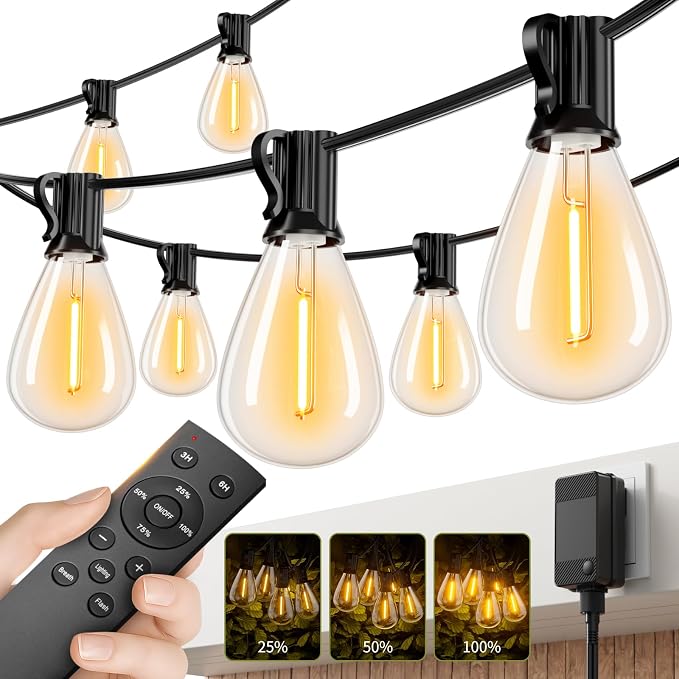 150FT LED Outdoor String Lights by Unknown
