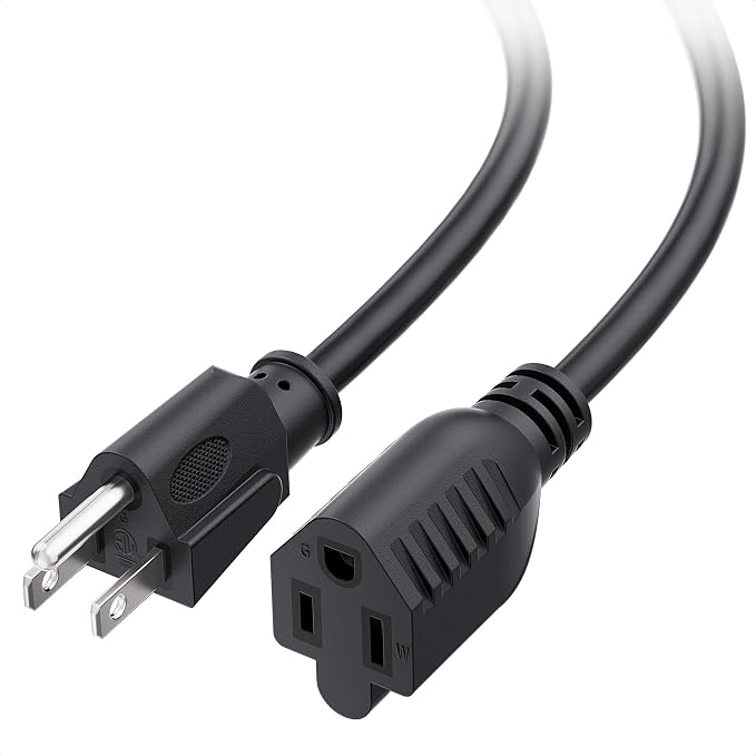Cable Matters 16 AWG Heavy Duty 13A Long Power Extension Cord - 35ft by CableMatters