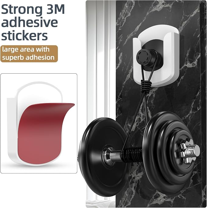 5 Pack Adhesive Wall Mount Bracket - Image 5