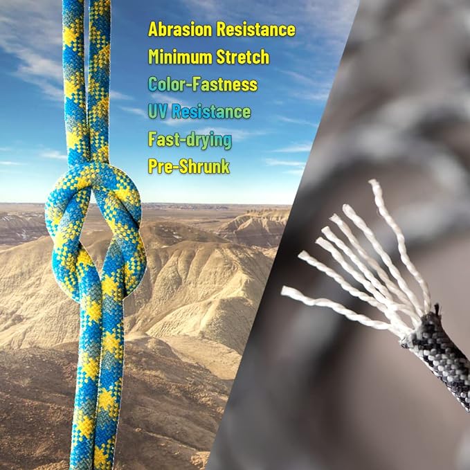 HERCULES Type III Paracord 550 Paracord Rope Parachute Cord, Survival Rope - Image 2