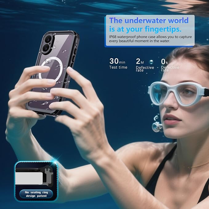 Waterproof Case for iPhone 17 Pro – IP68 Submersible Shield - Image 3