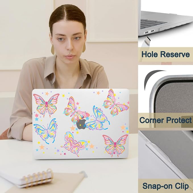 Case Cover for MacBook Pro 14 inch 2025-2021 Release M4 M3 M2 M1 Pro/Max - Image 3