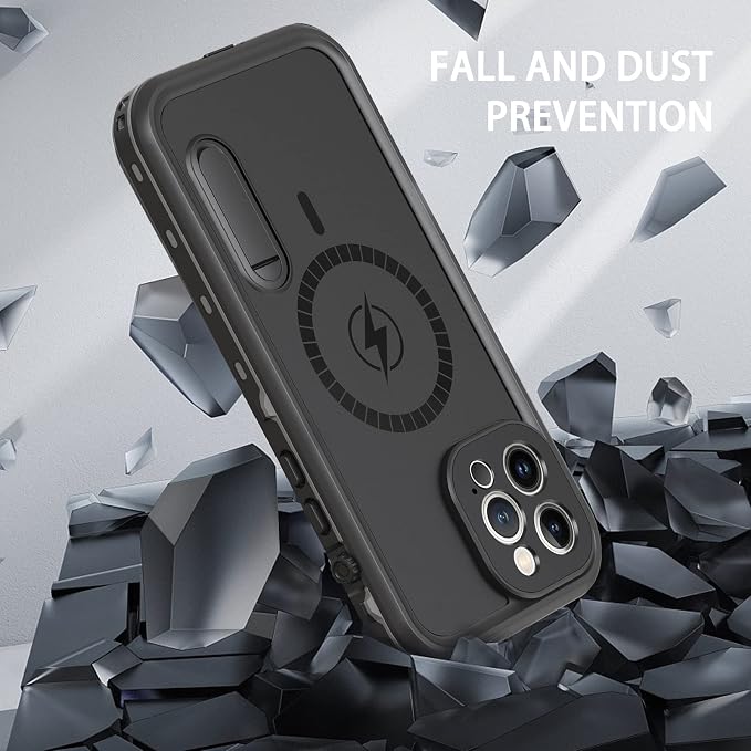 Omio for iPhone 13 Pro Waterproof Case Compatible - Image 4