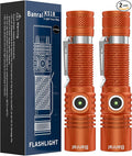 Rechargeable Tactical Flashlights, High Lumens Small Mini USB-C LED Flashlight by Banral