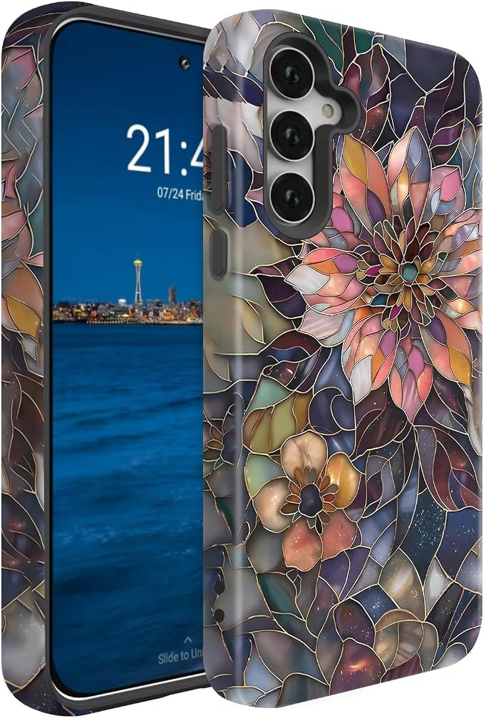 Compatible for Samsung Galaxy S26 5G Case, Dual Layer Heavy Duty 2 in 1 by BSMOSPER