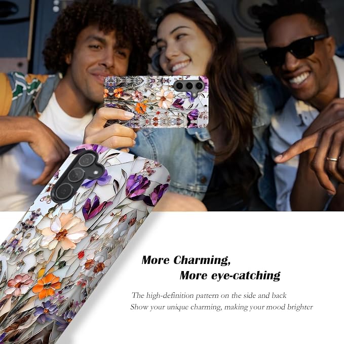 Compatible for Samsung Galaxy A37 5G Case, Dual Layer Heavy Duty 2 in 1 - Image 4