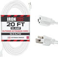 Iron Forge Cable Weatherproof 20 Ft Outdoor Extension Cord by IronForgeCable