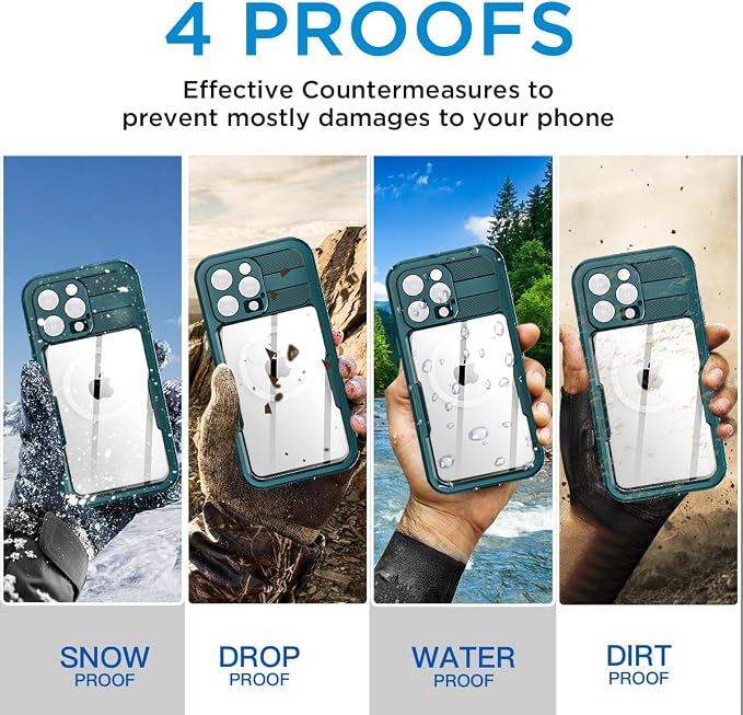 AICase Waterproof Case for iPhone 16 Pro Max - Image 2