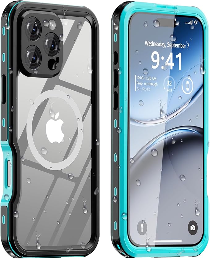 for iPhone 16 Pro Case Waterproof | Shockproof Dust Proof Phone Case Cover by LOVEBEIDI