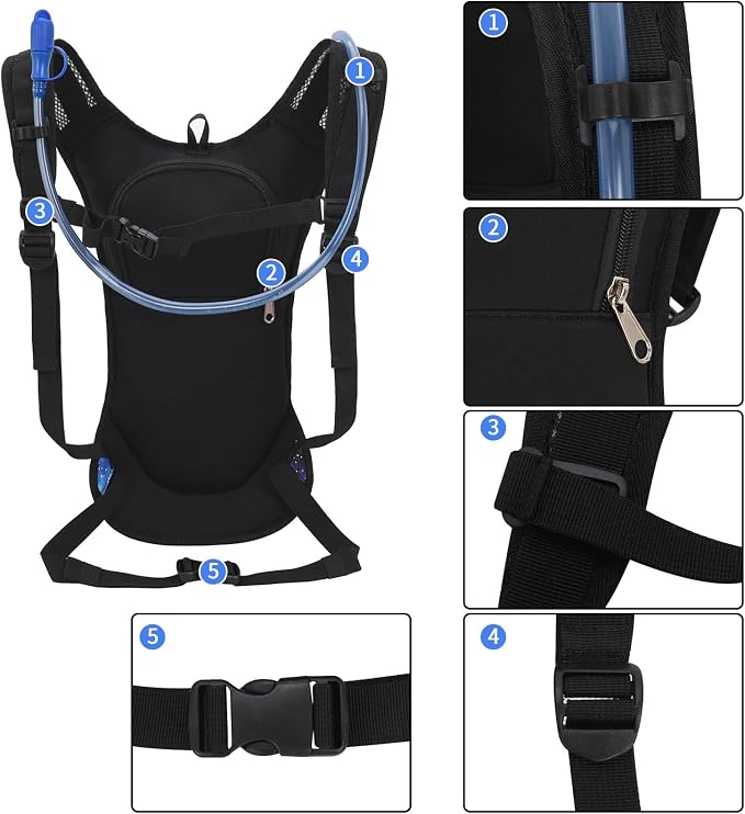 Roptat Hydration Backpack Pack - Image 5