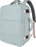 Taygeer Carry On Backpack for Women, TSA Approved Underseat Personal Item by Taygeer
