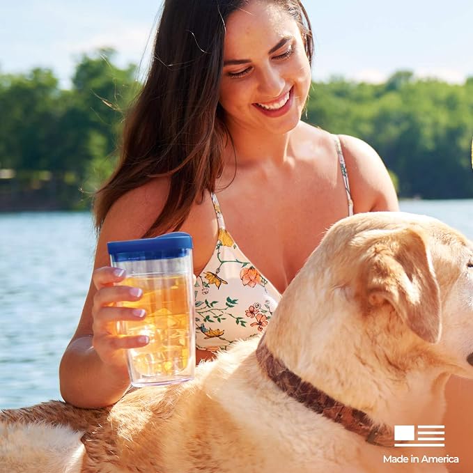 Tervis Clear & Colorful Tabletop Made in USA Double Walled Insulated Tumbler - Image 11