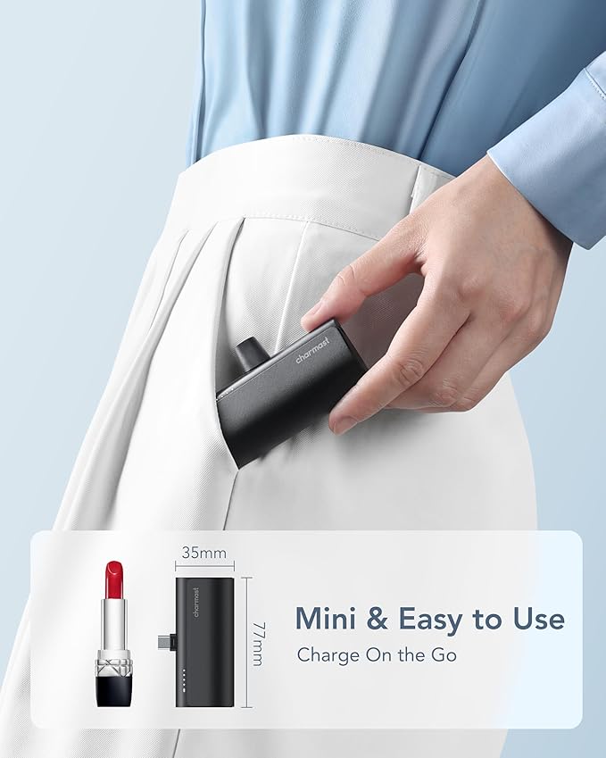 charmast Portable Charger USB C - Image 4