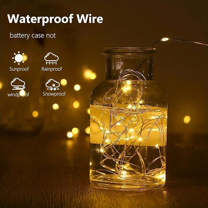 4-Pack Fairy Lights Battery Operated - Image 2