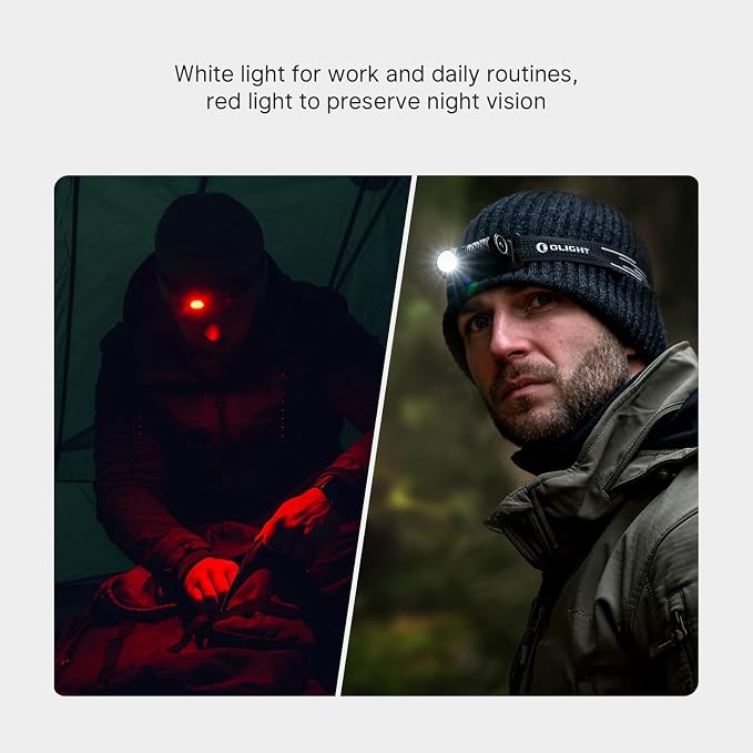 OLIGHT Perun 3 Mini Headlamp 1250 Lumens LED Head Flashlight, Rechargeable - Image 3