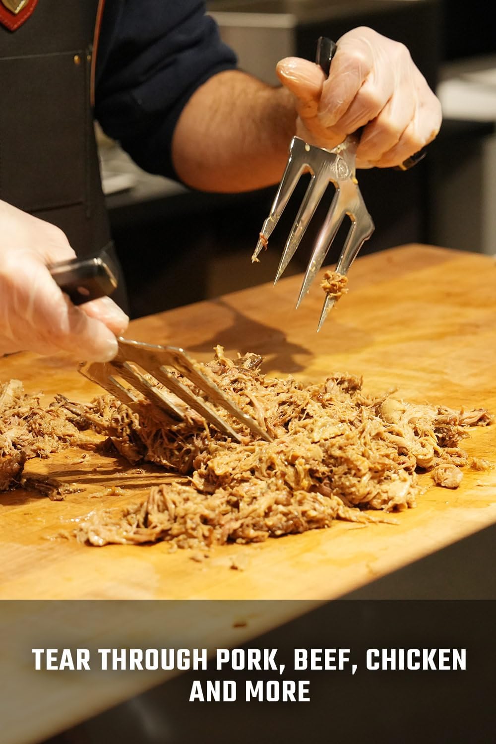 Dalstrong Meat Shredding Claws - Multi-Use Shredding Tool - Lifting, Pulling, Handling Utensils - x2 - Premium HC Stainless Steel G10 Hanlde -BBQ Meats, Brisket & More