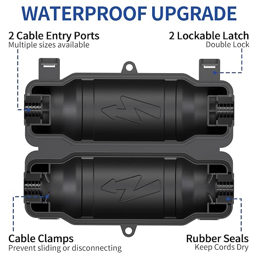 3 Pack Outdoor Extension Cord Safety Cover - Image 3