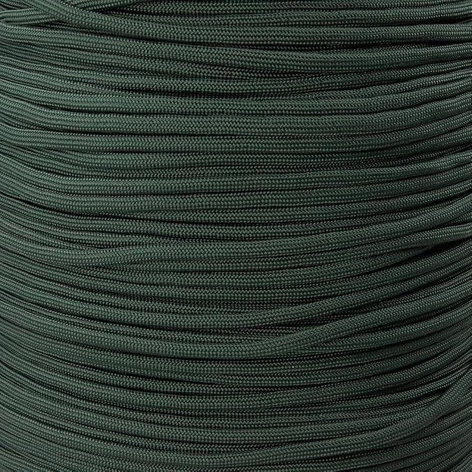 Paracord Planet Solid Color 550lb Paracord – 7 Strand Type III Nylon Cord by ParacordPlanet