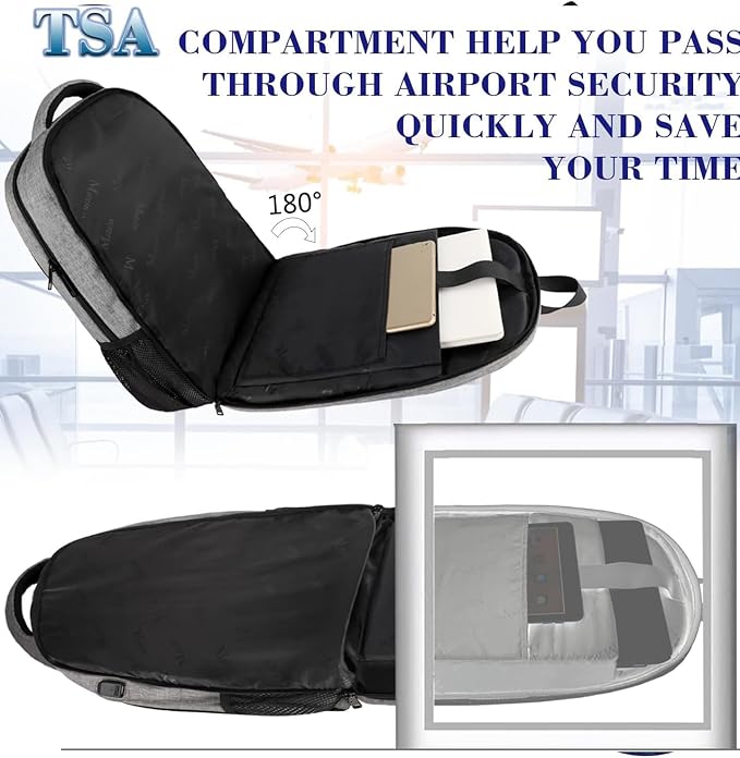 MATEIN Extra Large 18.4 Inch Laptop Backpack, Travel Computer Backpack TSA - Image 4