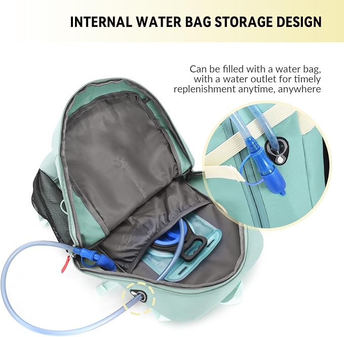 Bseash 40L Waterproof Hiking Camping Backpack - Image 6