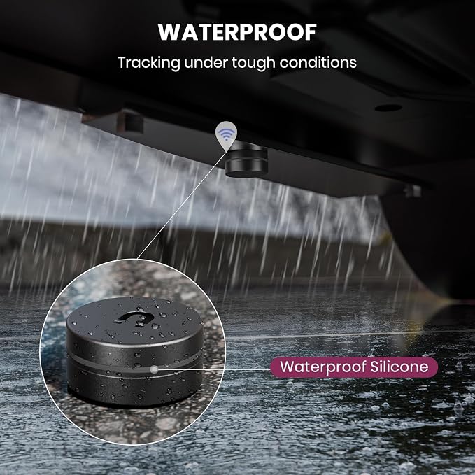 Ultra Magnetic AirTag Holder | Waterproof | Shatterproof | Minimalist Design | - Image 6