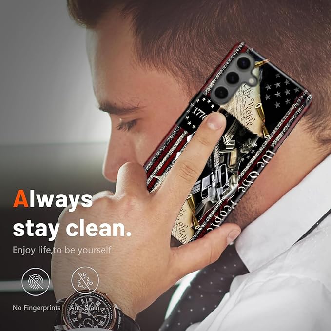 Compatible for Samsung Galaxy S24 FE 5G Case, Dual Layer Heavy Duty 2 in 1 - Image 6