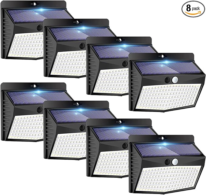 Peasur Solar Lights Outdoor, Solar Motion Sensor Security Light by Peasur
