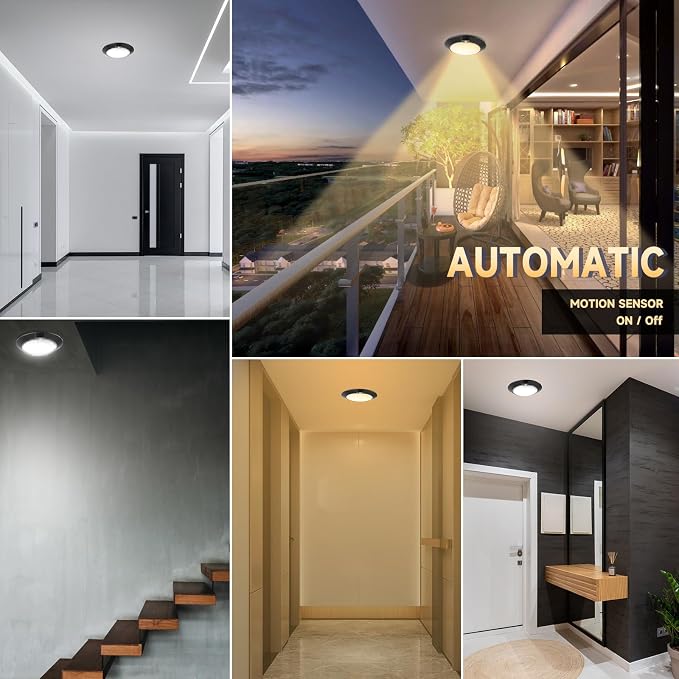 ECOELER 6Inch Motion Sensor LED Ceiling Light - Image 8
