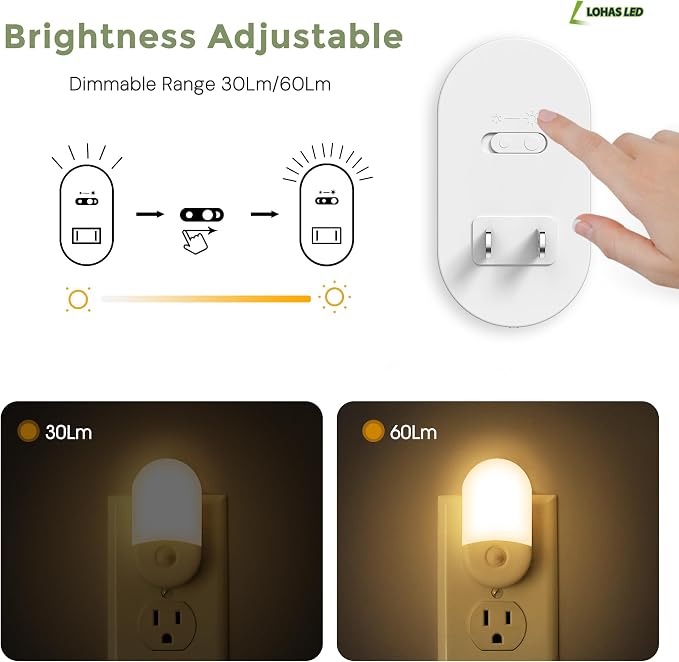 L LOHAS LED Motion Sensor Night Light, Motion Activated Night Light, Night - Image 5