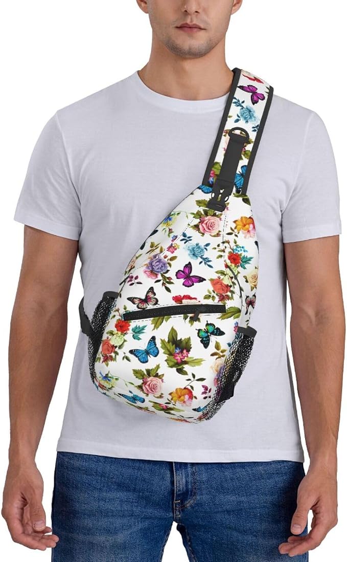 Sling Backpack For Men Hiking Daypack Crossbody Shoulder Bag Travel Chest Pack - Image 3