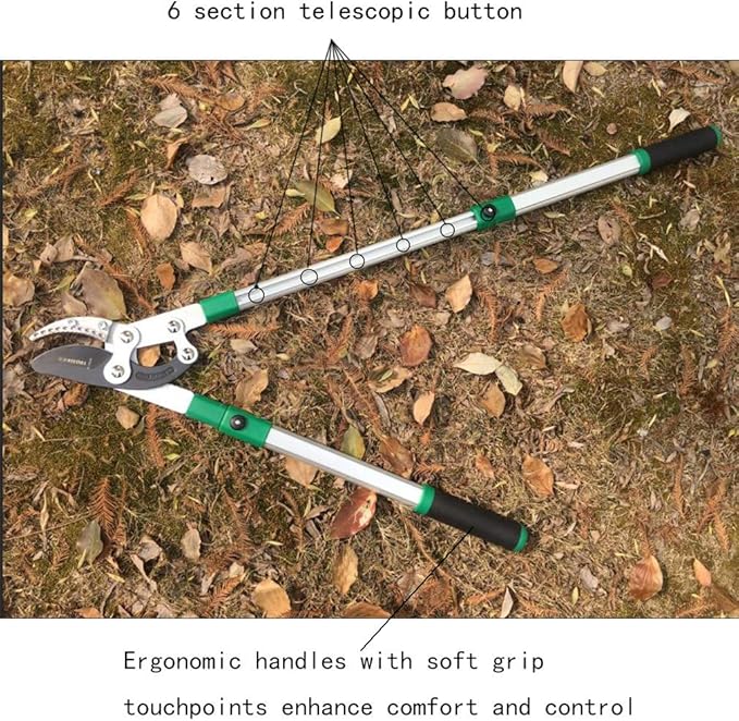 SK5 High-Performance Compound Action Anvil Lopper,Chops Thick Branches with Ease,2 Inch Cutting Capacity,28inch-40inch Telescoping Lopper, Tree Trimmer with Sturdy&Comfortable Handle