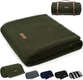 Molithe 100% Wool Blanket, Military Wool Blanket, Sporting Events, Survival by EmbraceCozyWarmthandUltimateComfort