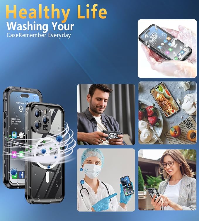 for iPhone 15 Pro Max Case Waterproof | Shockproof Dust Proof Phone Case Cover - Image 7