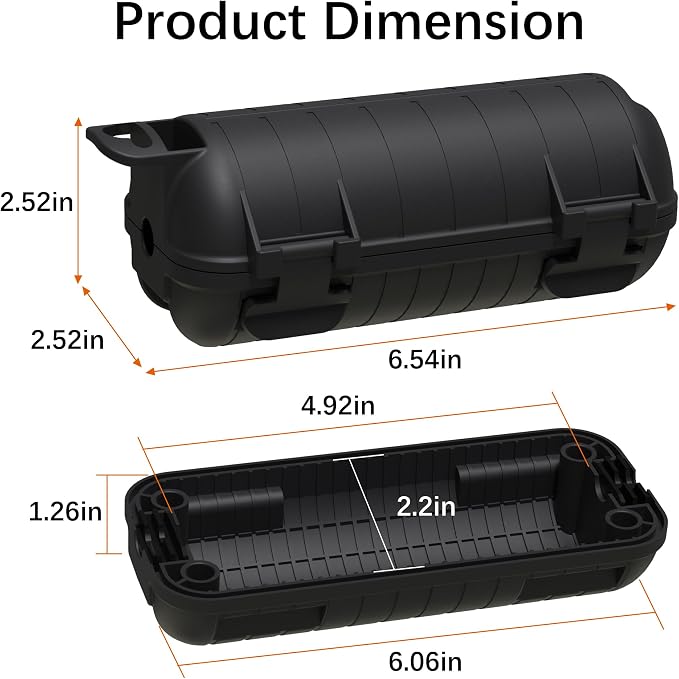 Extension Cord Cover Outdoor, 6 Pack IP54 Water-Resistant Power Cord Protector - Image 4