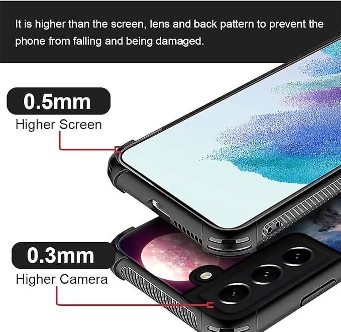 for Samsung Galaxy S22 Case, Star Two Wolfs Howling Pattern Graphic Design Girl - Image 5