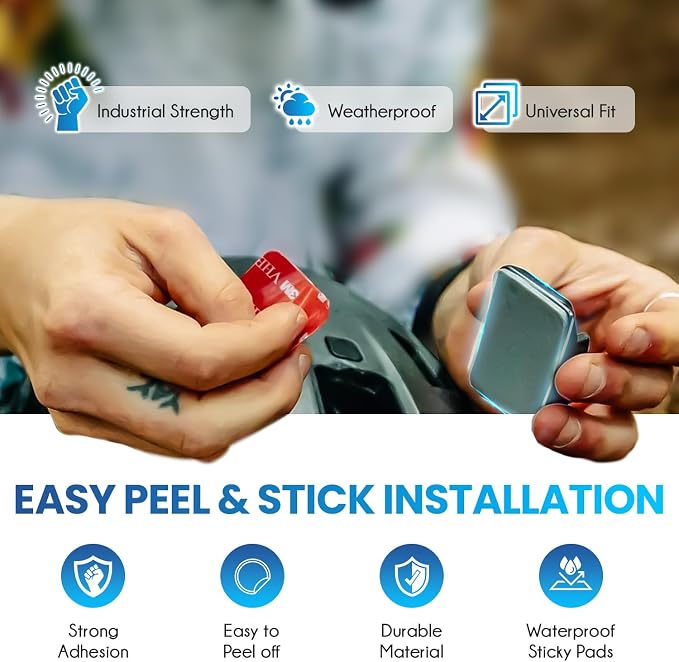Helmet Mount Adhesive Sticky Pads - Image 7