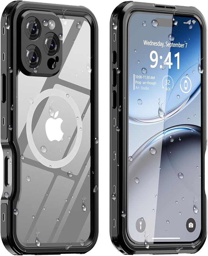 for iPhone 16 Pro Case Waterproof | Shockproof Dust Proof Phone Case Cover by LOVEBEIDI
