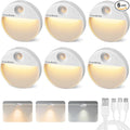 EverBrite Rechargeable Round Motion Sensor LED Night Light, Motion Activated by EverBrite