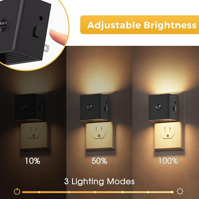 L LOHAS LED Motion Sensor Night Light, Plug in Night Light - Image 4