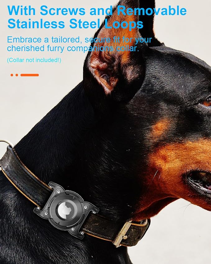 ONEONTA Airtag Dog Collar Holder | Airtag Dog Waterproof - Image 2