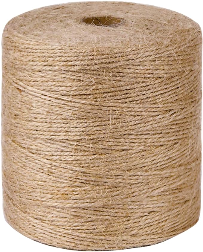 PerkHomy Natural Jute Twine 1800 Feet Long Twine String by PerkHomy