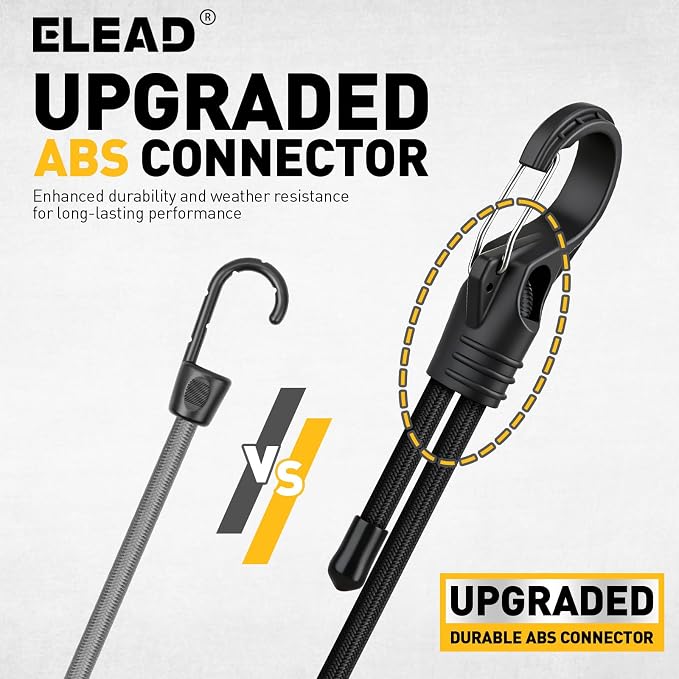 8-Piece 24-inch Adjustable Bungee Cords - Image 6