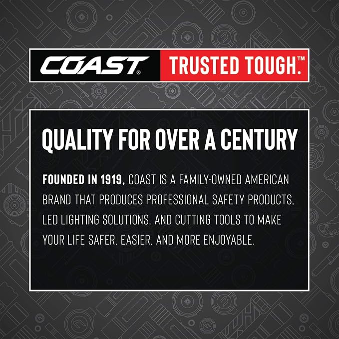 COAST FL75R Rechargeable 530 Lumen Dual Color Focusing LED Headlamp - Image 15
