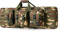 DULCE DOM 36 42 48 Inch Double Rifle Case, Tactical Soft Padded Backpack by DULCEDOM