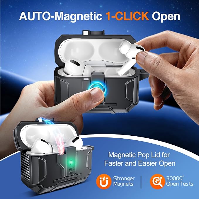 Armoured Heavy Duty for AirPods Pro2 Generation Case - Image 3