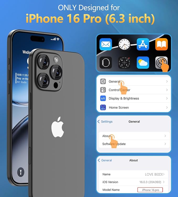 for iPhone 16 Pro Case Waterproof | Shockproof Dust Proof Phone Case Cover - Image 2