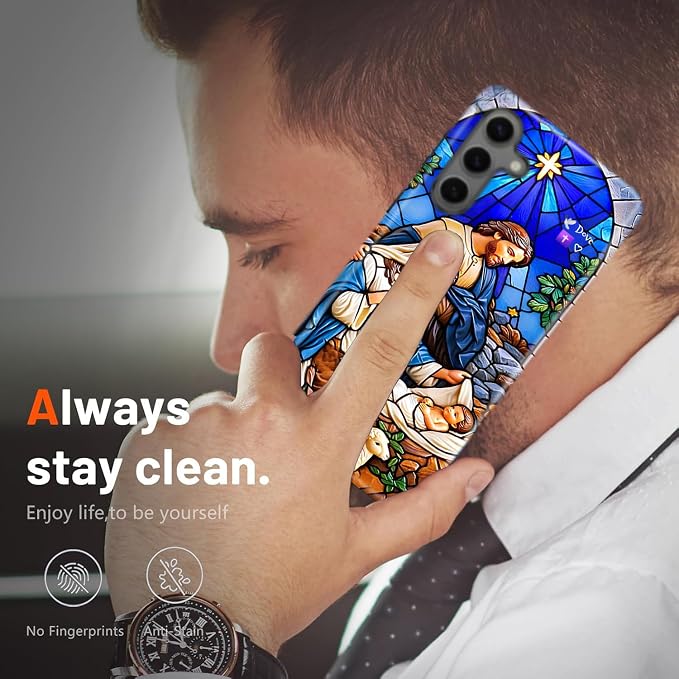 Compatible for Samsung Galaxy S25 Plus 5G Case, Dual Layer Heavy Duty 2 in 1 - Image 6